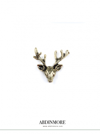 Stag Pin – Bronze