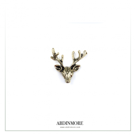 Stag Pin – Bronze