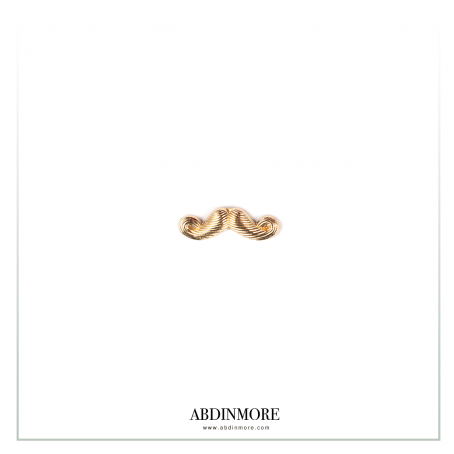 Mustache Pin – Gold