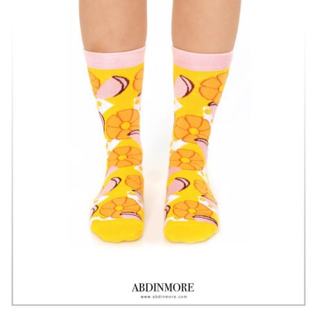 ⁦Hawaiian Pizza Socks⁩ - الصورة ⁦3⁩