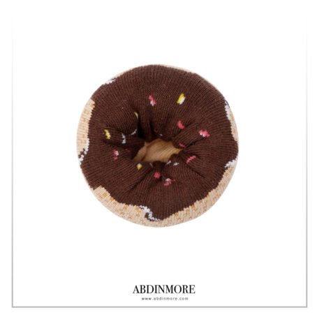 ⁦Chocolate Glazed Doughnut Socks⁩ - الصورة ⁦2⁩
