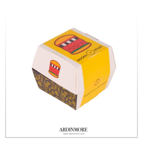 ⁦Burger Socks Box⁩ - الصورة ⁦2⁩
